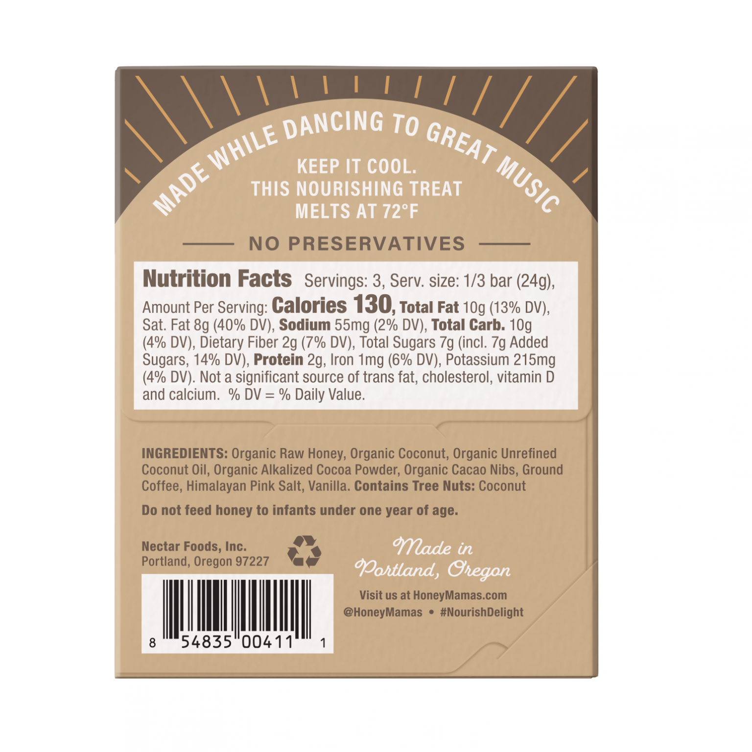 Honey Mamas Coffee Nib Crunch