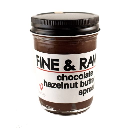 Fine and Raw Hazelnut Butter Spread