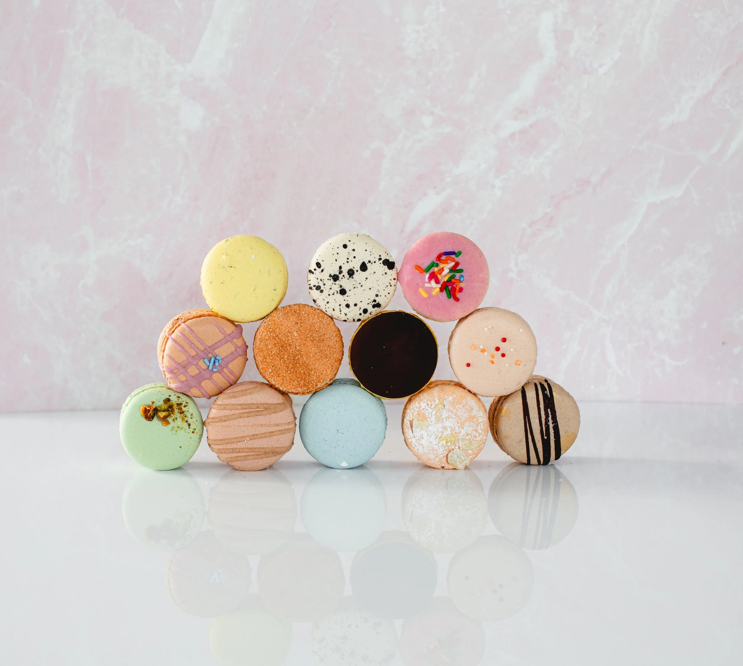 Assorted Spring Macarons (4 pack) 🌼